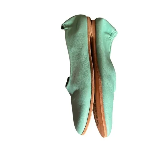 Rare ▶️ Pedro Garcia ◀️ Tiffany Blue Soft Leather Ballet Flats Size