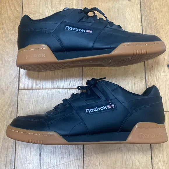 Reebok Classic Black and Tan Men’s Sneakers