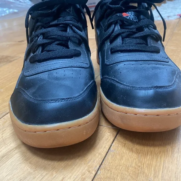 Reebok Classic Black and Tan Men’s Sneakers