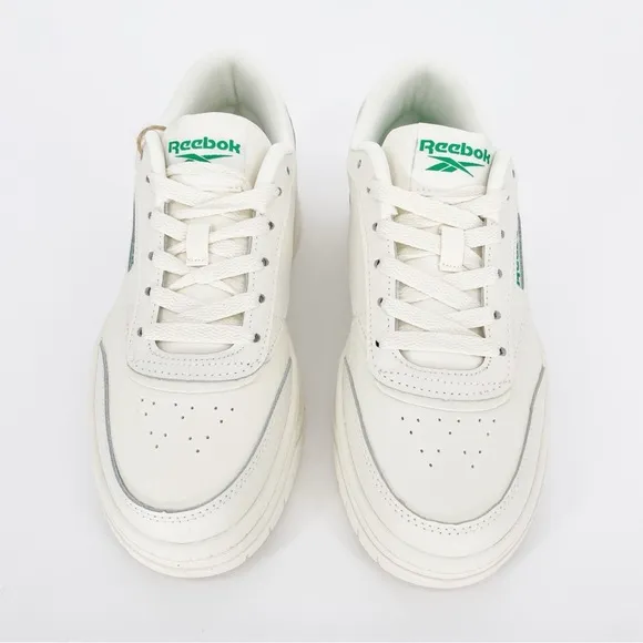 Reebok Leather Tech Geo Comfort White Cream Sneakers
