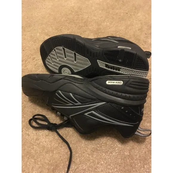 Reebok Men's Athletic Sneakers Shoes Size 8 Black Gray
