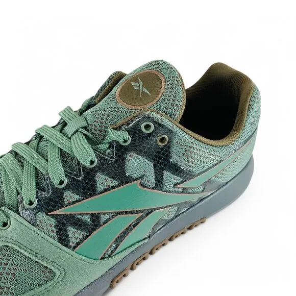 Reebok Nano 2.0 Army Green Men's Training Shoes Sneakers 100074783