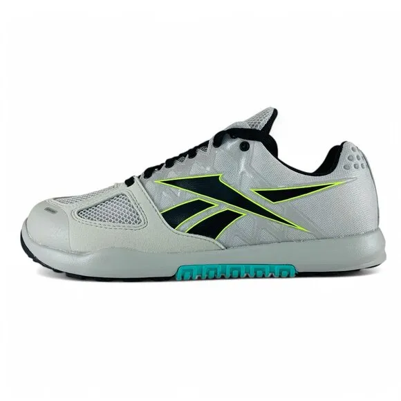 Reebok Nano 2.0 Grey Lime Men's Training Shoes Sneakers 100204578