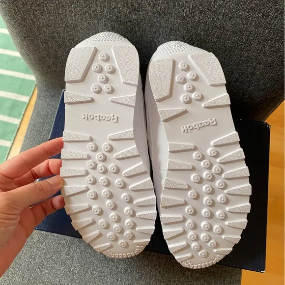 REEBOK White Classic CL Renaissance Sneakers