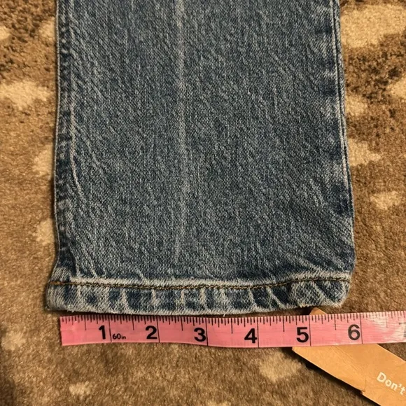 Reformation Liza Ultra High Rise Straight Jeans Malta 24 NWT
