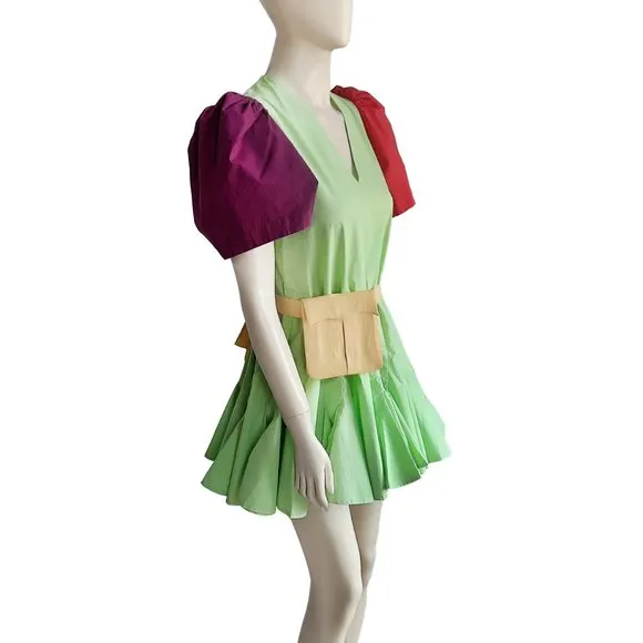 Rhode Resort Vivienne Ella Ruffle Mini Dress XS
