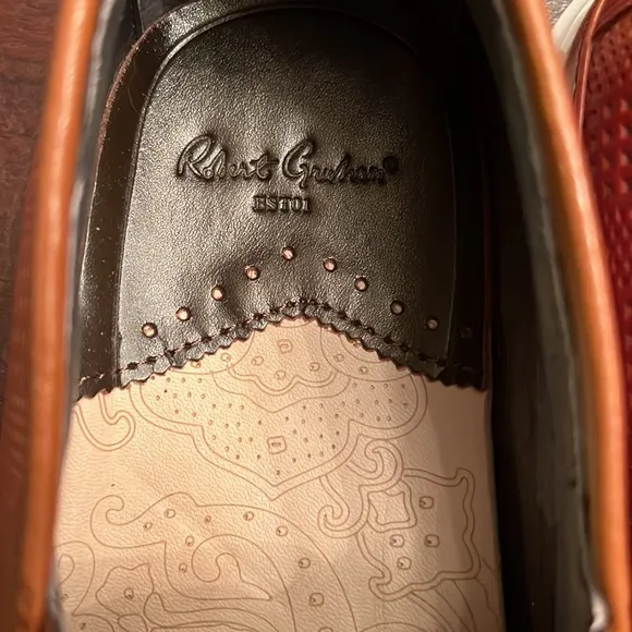 Robert Graham slip on loafers size 8