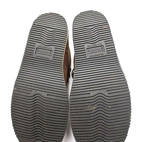 ROCKPORT PRESTIGE POINT WORK BOOT‎ Steel Toe Men's 9.5
