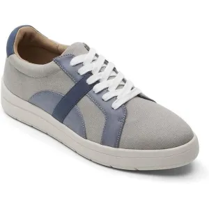 Rockport Women Low Top Sneakers TF Navya Circle Lace Size US 9.5M Blue Gray