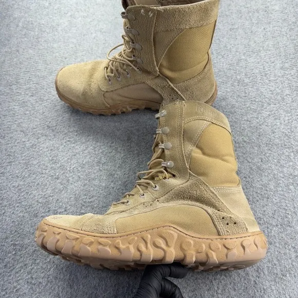 Rocky S2V Special Ops Tactical Military Combat Boots Men's Size 12M Coyote Tan