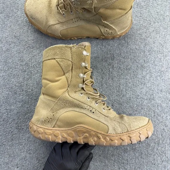 Rocky S2V Special Ops Tactical Military Combat Boots Men's Size 12M Coyote Tan