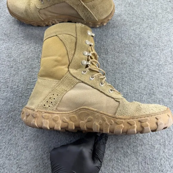 Rocky S2V Special Ops Tactical Military Combat Boots Men's Size 12M Coyote Tan