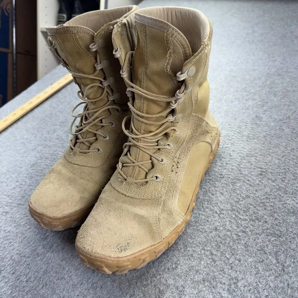 Rocky S2V Special Ops Tactical Military Combat Boots Men's Size 12M Coyote Tan