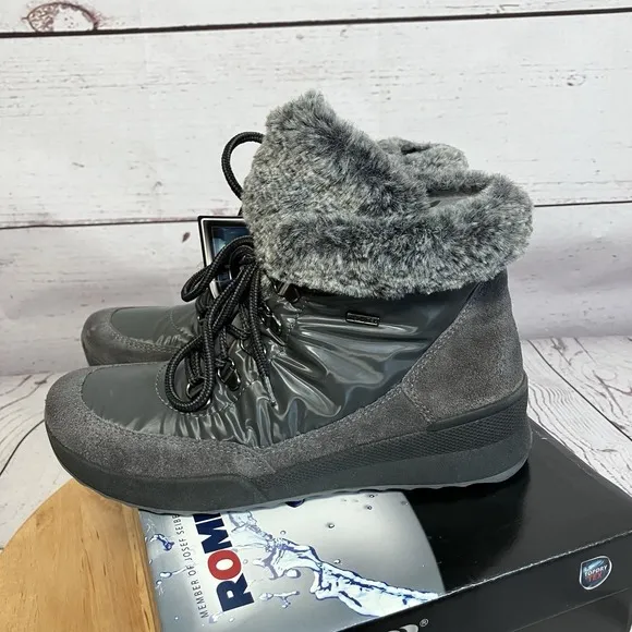 Romika Boots Womens Size 37EU US 6-6.5 Water Proof Top Dry Tex Windproof