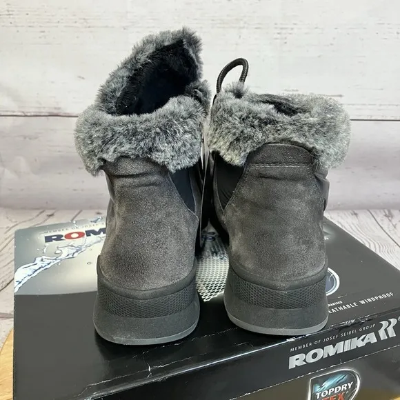 Romika Boots Womens Size 37EU US 6-6.5 Water Proof Top Dry Tex Windproof