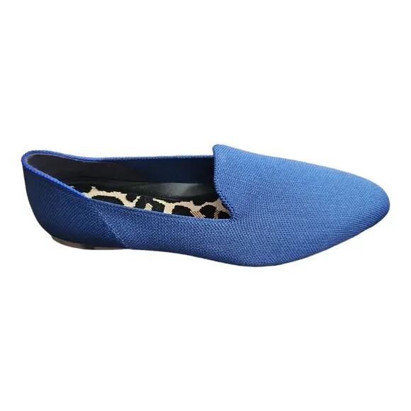 Rothy’s Azure Blue Flats Size 10 New In Box