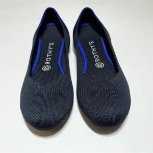 Rothy’s Navy Blue Round Toe Flats Size 9