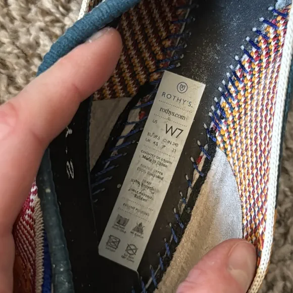 Rothy’s RARE Moroccan Amber Loafer Flat 7