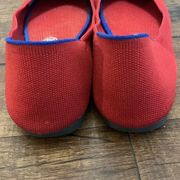 Rothy’s red flats