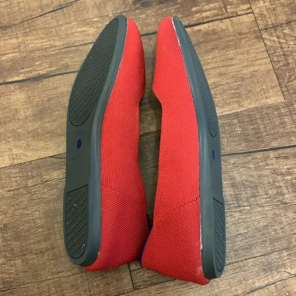 Rothy’s red flats
