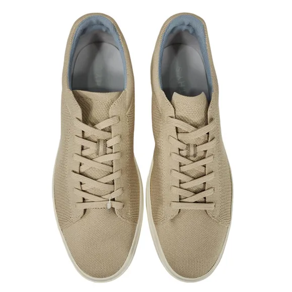 Rothys Sneakers Women 13.5 RS02 Wheat Beige Tan Lace Up Breathable Beach Neutral