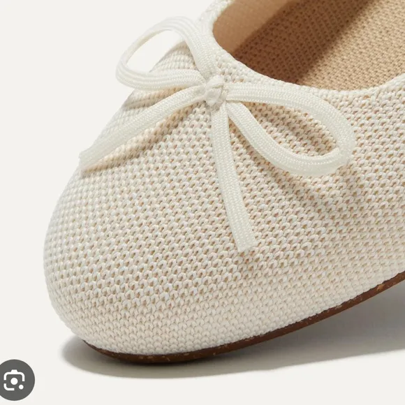 Rothy’s the ballet flat in gardenia white NWT flats