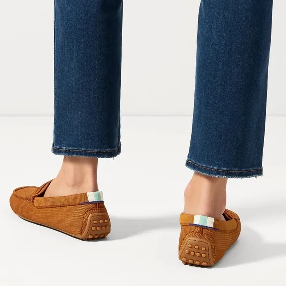 Rothy’s The Driver Loafers in Cognac 11