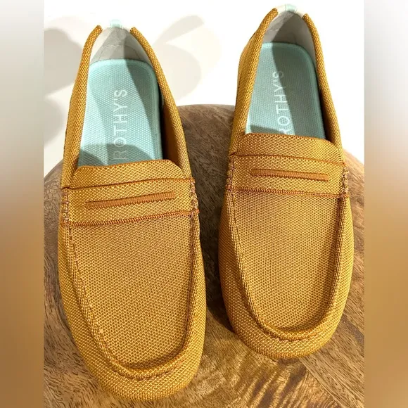 Rothy’s The Driver Loafers in Cognac 11