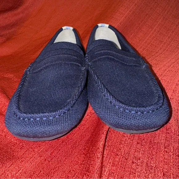 Rothy's The Driver, Navy Blue, Women’s Size 9, Driving Loafer, EUC