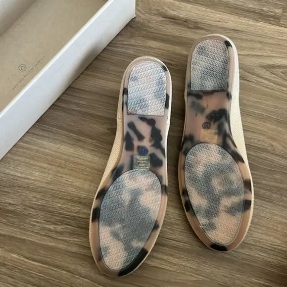 Rothy's The Flat in Ecru Ballet Flats V Vamp