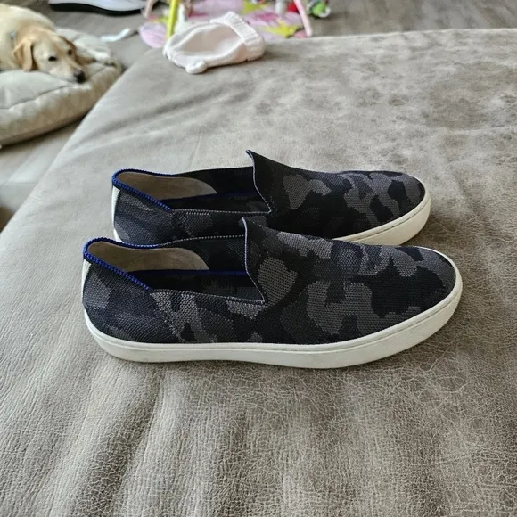 Rothy's The Orginal Slip- On Sneaker In Camo
