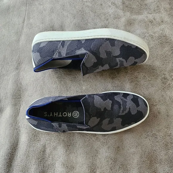 Rothy's The Orginal Slip- On Sneaker In Camo