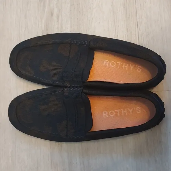 Rothy's Woodland Camo Mens Loafers 10 Used