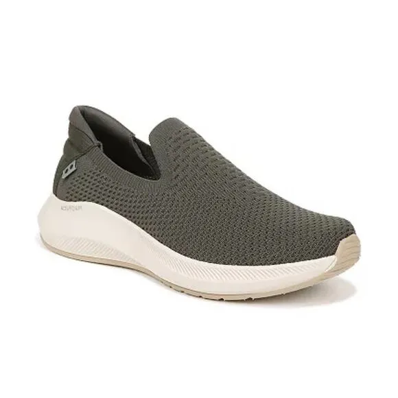 RYKA &quot;FLING&quot; GREEN STRETCH KNIT ANATOMICAL INSOLES CASUAL SLIP-ON SNEAKERS🆕