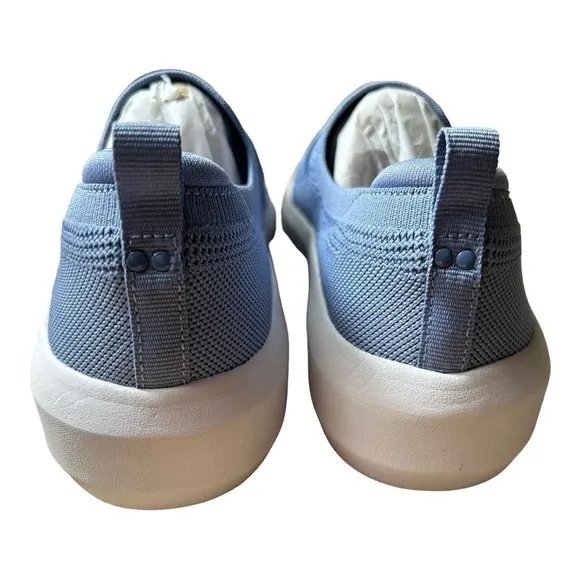Ryka Astrid Knit Slip-On Sneaker (in tempst blue)