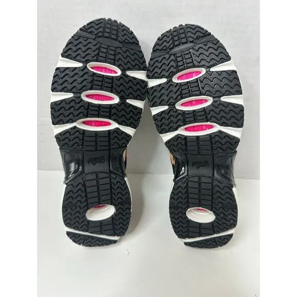 Ryka Women's Hydro Sport Water Sneakers Shoes Black Pam Mesh Size 7M New