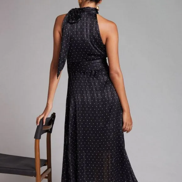 Sachin &amp; Babi Polka Dot Halter Midi Dress