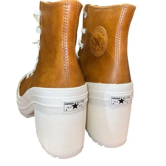 SALE! New Converse Chuck 70 De Luxe Heel Leather Hi Platform Boots A12866C