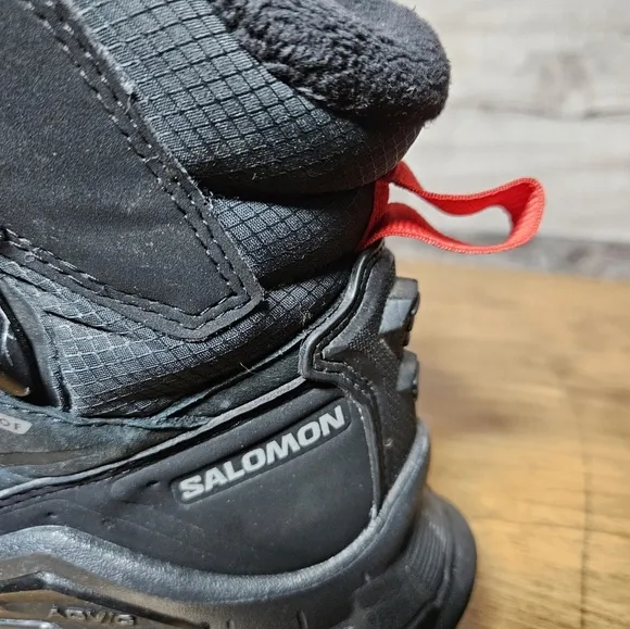 Salomon Quest Winter Boots Winter Grip Size 5.5 Women's 4.5 Men's 3M Thinsulate