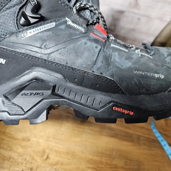 Salomon Quest Winter Boots Winter Grip Size 5.5 Women's 4.5 Men's 3M Thinsulate