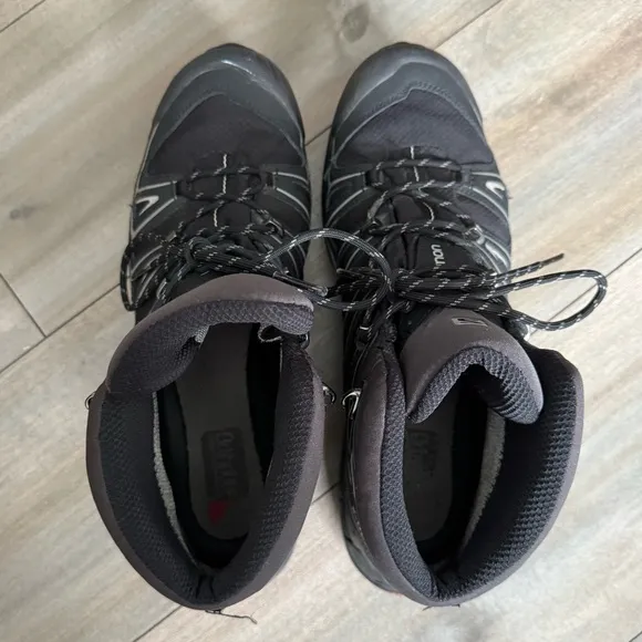 Salomon X-Ultra 3 Mid GTX Men’s Hiking Boots Size 11.5 Black Grey