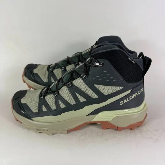 Salomon X Ultra 360 Edge GTX Hiking Boots Men's 9.5 Urban Chic Mesh Lace-Up