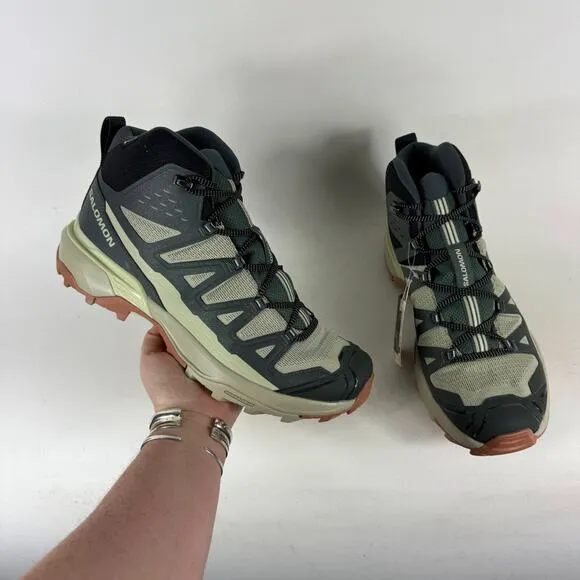 Salomon X Ultra 360 Edge GTX Hiking Boots Men's 9.5 Urban Chic Mesh Lace-Up