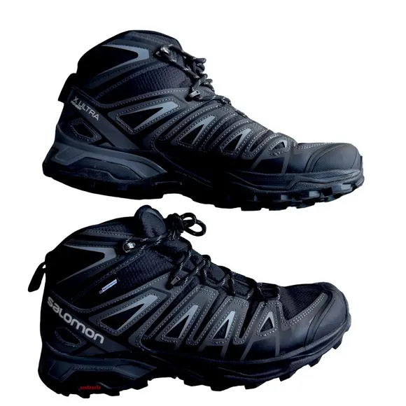 Salomon X ULTRA PIONEER MID CSWP Black/Magnet/Monument Size 9