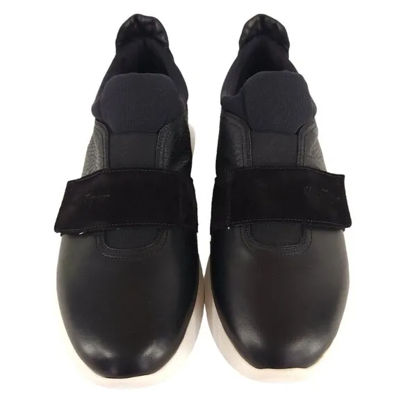 Salvatore Ferragamo Dion Slip On Sneaker Size 43.5 10.5 EE Mens Black $595