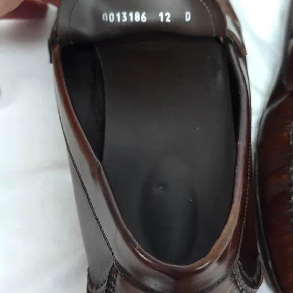 Salvatore Ferragamo Embellished Horsebit Leather Driving Loafers Mens Size 12