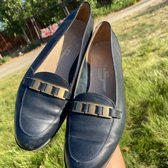 Salvatore Ferragamo loafers slip ons 11 drivers