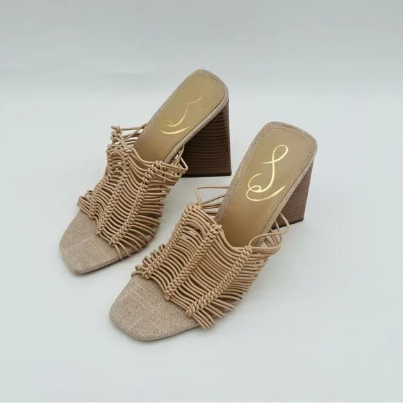 Sam Edelman | Laurette Mules | Block Heel | Almond | Multi Size