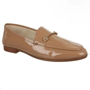 SAM EDELMAN Lior Cedarwood (Nude) patent Loafers Size 9 women’s
