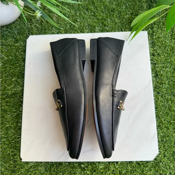 Sam Edelman Loraine black Leather Loafers Size  8.5 Women gently used